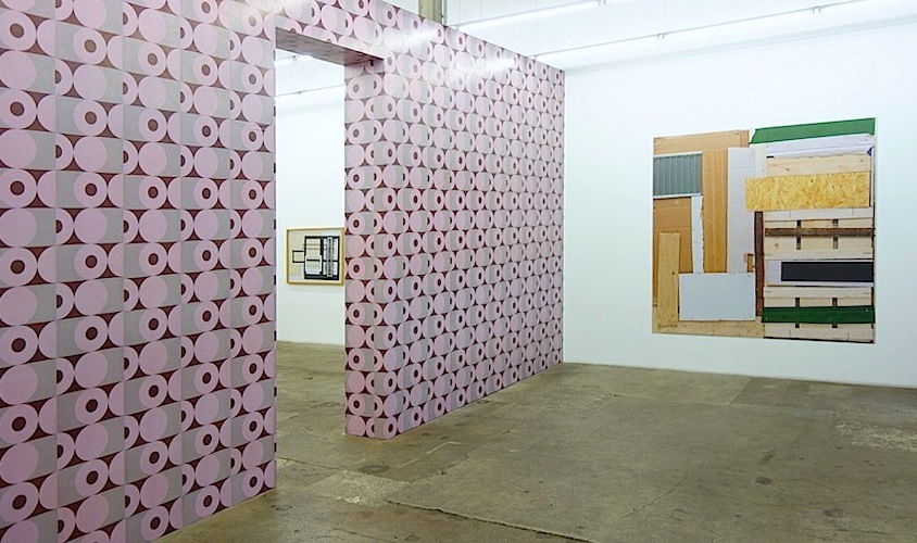 Wolfgang Ellenrieder: works from the Kiosk des Glücks and presentation of the artist‘s book /installation view 2

